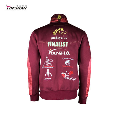 Men's Sports Jacket Oem Customized Cotton Conbimed Windstop Casual Equestrian Clothing