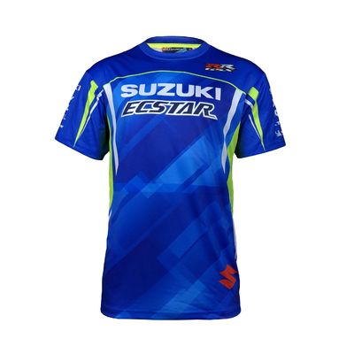 Men's Breathable/Wicking Custom Logo T-Shirt for Racing Sports Fans Plus Size Printing