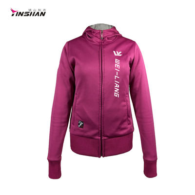 Professional Manufacture Full Zip Up Hoodie Women'S Hoodies Sweatshirts for Sportswear