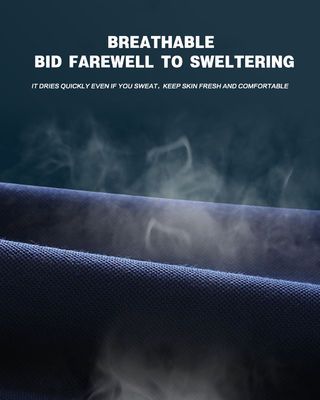 Custom Logo Knitted Fabric Men's Sports T-shirt for Comfortable Workout Sessions